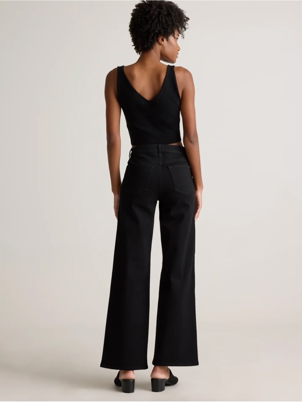 Quince Bella Stretch Wide Leg Jeans. NWT
(11509 REVIEWS). - Picture 4 of 6